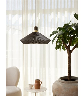 Halo Design Paris Ø56 brun - sort kabel pendel