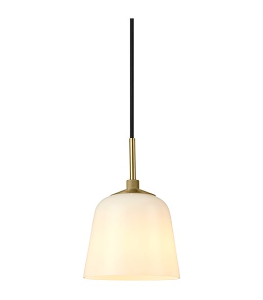 Halo Design Room 49 Ø15 opal/antik messing pendel