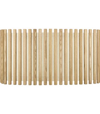UMAGE Komorebi Large Rectangular oak pendel