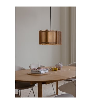 UMAGE Komorebi Large Rectangular oak pendel