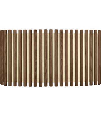 UMAGE Komorebi Large Rectangular dark oak pendel