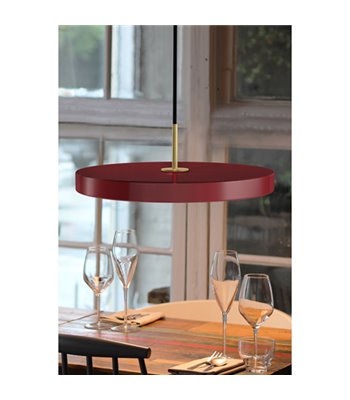 UMAGE Asteria Plus Medium Ø43 Ruby Red pendel