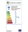 Dyberg Larsen DL45 sort pendel