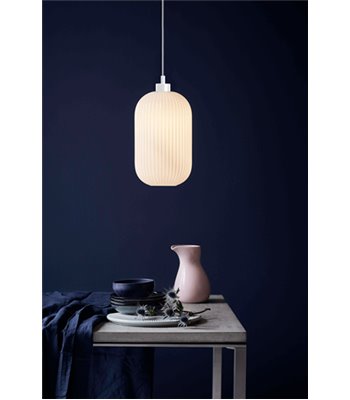 Nordlux Milford Ø20 opal pendel