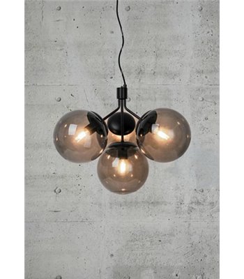 Nordlux Ivona 4 Sort pendel