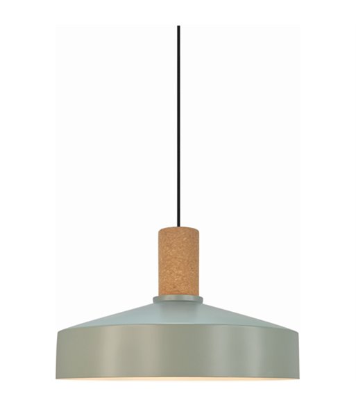 Nordlux Elvas kork dusty green pendel