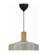Nordlux Elvas kork dusty green pendel