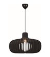 Nordlux Hazo 65 black wood pendel