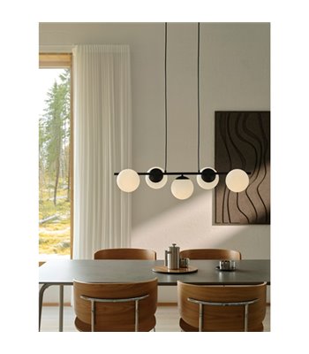 Nordlux Lilly sort 5-spot pendel