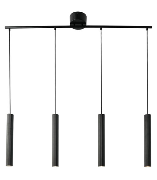 Nordlux Vico sort 4 spot pendel