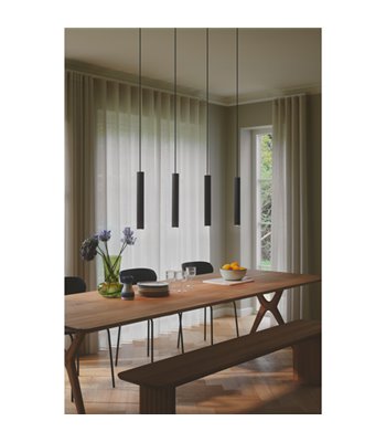 Nordlux Vico sort 4 spot pendel