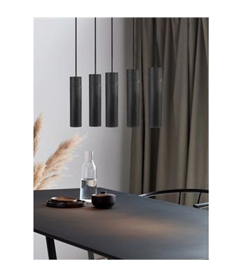 Nordlux Tilo sort 5-spot pendel
