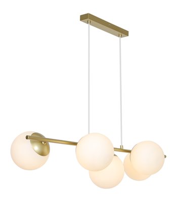 Nordlux Lilly messing 5-spot pendel