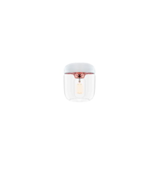 UMAGE Acorn hvid/kobber pendel