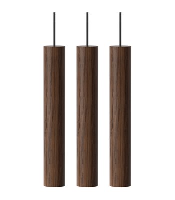 UMAGE Chimes Cluster 3 Ø3 mørk eg pendel
