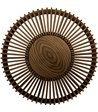 UMAGE Clava up Ø35 dark oak loftslampe