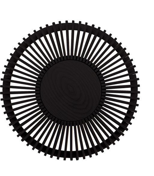 UMAGE Clava up Ø35 black oak loftslampe