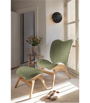 UMAGE Clava up Ø35 black oak loftslampe