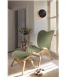 UMAGE Clava up Ø35 black oak loftslampe