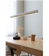 UMAGE Hazel Branch hvid/messing langbordspendel