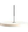 UMAGE Asteria Plus Ø43 Pearl White - Steel Top pendel