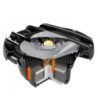 Hertz HMX8 S-LD powersport coax højttaler 200mm med RGB LED beslysning