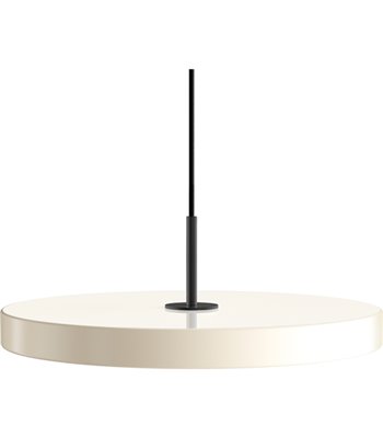 UMAGE Asteria Plus Ø43 Pearl White - Black Top pendel