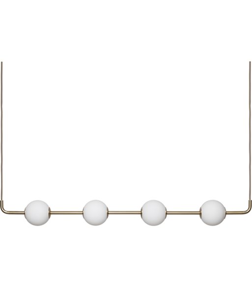 UMAGE Audrey Linear brass langbordspendel