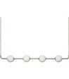 UMAGE Audrey Linear brass langbordspendel