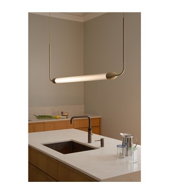 UMAGE Lemon Squeeze Linear brass langbordspendel