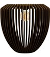 UMAGE Clava Wood dark oak pendel