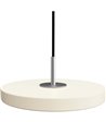 UMAGE Asteria Micro Pearl White Ø15 - Steel Top pendel