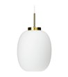 Dyberg Larsen DL39 Ø25 opal/messing pendel