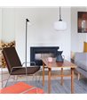 Dyberg Larsen Arp Ø25 opal/sort pendel