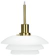 Dyberg Larsen DL20 opal/messing pendel