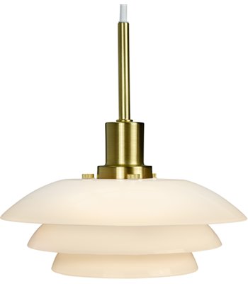 Dyberg Larsen DL20 opal/messing pendel