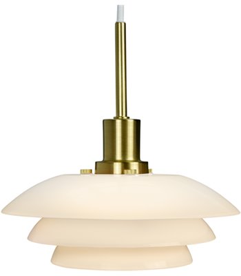Dyberg Larsen DL20 opal/messing pendel