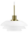 Dyberg Larsen DL31 opal/messing pendel