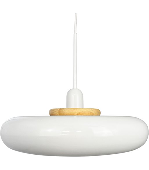 Dyberg Larsen Planet blank hvid pendel