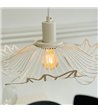 Dyberg Larsen Flora Large pearl white pendel