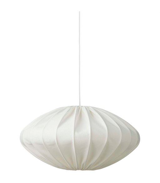 Nielsen Light Jasmin ellipse Ø50 hvid pendel