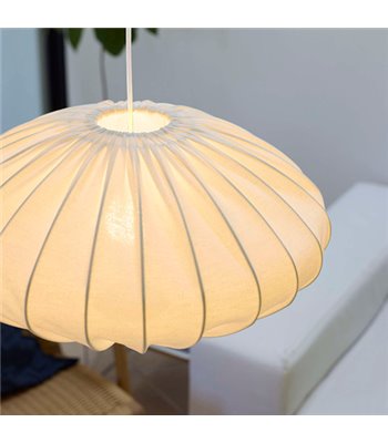 Nielsen Light Jasmin ellipse Ø50 hvid pendel