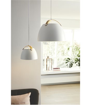 Halo Design Oslo Ø24 hvid/eg pendel