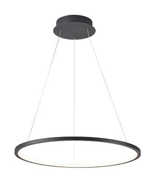 ANTIDARK Gloria in slim Ø80 LED sort pendel