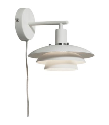 Aneta Epsilon hvid væglampe