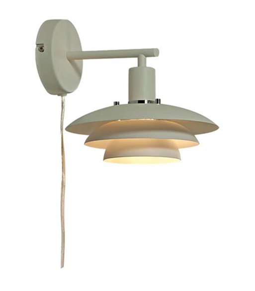 Aneta Epsilon beige væglampe