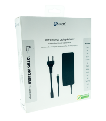 Sinox Universal 90W strømforsyning