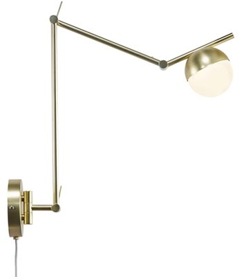 Nordlux Contina messing væglampe