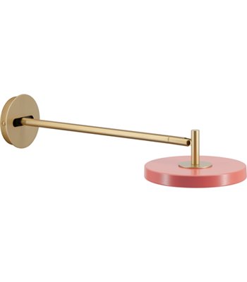 UMAGE Asteria Wall Long messing/Nuance Rose væglampe