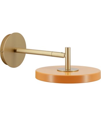 UMAGE Asteria Wall Short messing/Nuance Orange væglampe